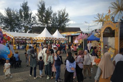 Suasana saat pameran temu karya produk unggulan di Kabupaten Bintan. Sumber: www.hariankepri.com