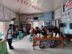 Kegiatan pelatihan videografi di Desa Lubuk Sanai. Sumber: Dok. Pribadi.