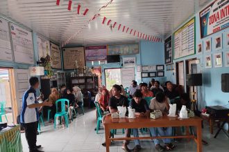 Kegiatan pelatihan videografi di Desa Lubuk Sanai. Sumber: Dok. Pribadi.