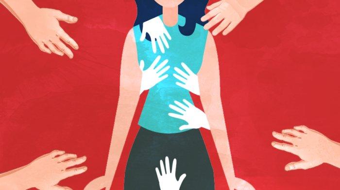 Ilustrasi rudapaksa. Sumber : tribunternate.com