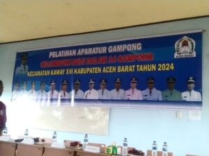 Pelatihan Aparatur Desa di Aceh Barat. Sumber:rri.co.id