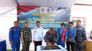 Peresmian Desa Towal sebagai Kampung Bahari. Sumber: sulselpos.com