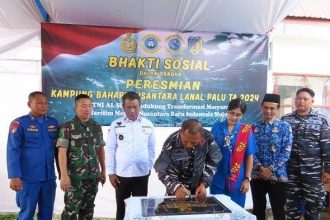 Peresmian Desa Towal sebagai Kampung Bahari. Sumber: sulselpos.com