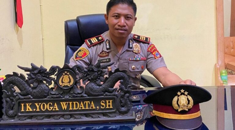 Kapolsek Bungku Selatan, AKP I Ketut Yoga Widata. Sumber: Sorottipikor.com.