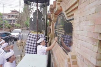 Bupati Giri Badung resmikan kantor baru Perbekel Desa Sibanggede, Sumber: Istimewa