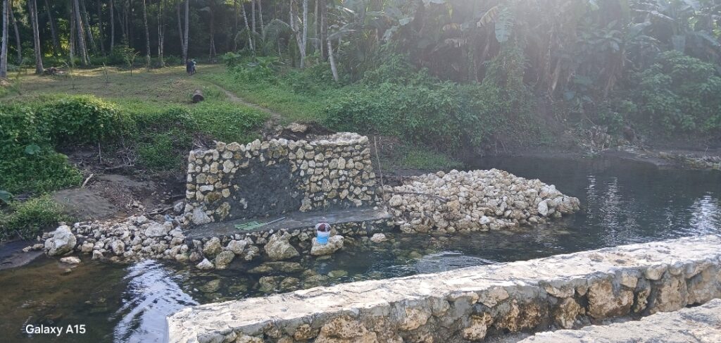 Kondisi proyek jembatan tani di Desa Lusuo. Sumber : beritadetik.id