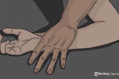 Ilustrasi kasus percobaan Rudapaksa. Sumber : tribunternate.com