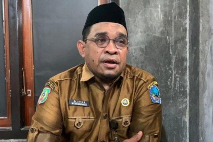 Kepala Bidang Pemerintahan Desa Dinas PMD Halmahera Selatan, Iksan Mursid. Sumber ; tribunternate.com