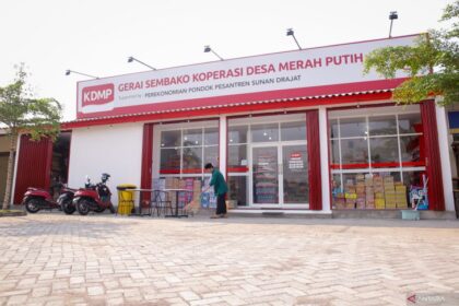 Koperasi Desa Merah Putih di Kabupaten Gresik. Sumber: Antara