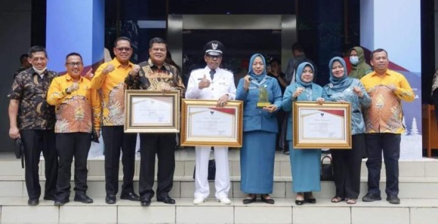 Kampung Bandar Agung juara II lomba Desa tingkat nasional regional I Sumatera. Sumber: bandaragung.id