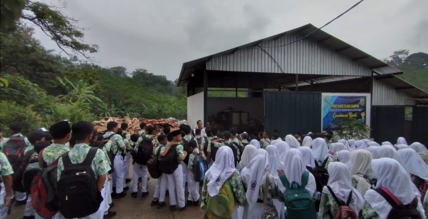 Eduwisata Sampah BUM Desa Murakabi. Sumber foto: Kanal Desa