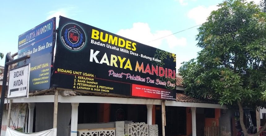 Kantor BUM Desa Karya Mandiri Desa Balung Kulon. Sumber foto: website resmi Dispemasdes Jember.