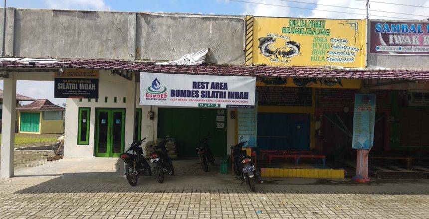 Rest Area BUM Desa Silatri Indah. Sumber; BUM Desa Silatri Indah.