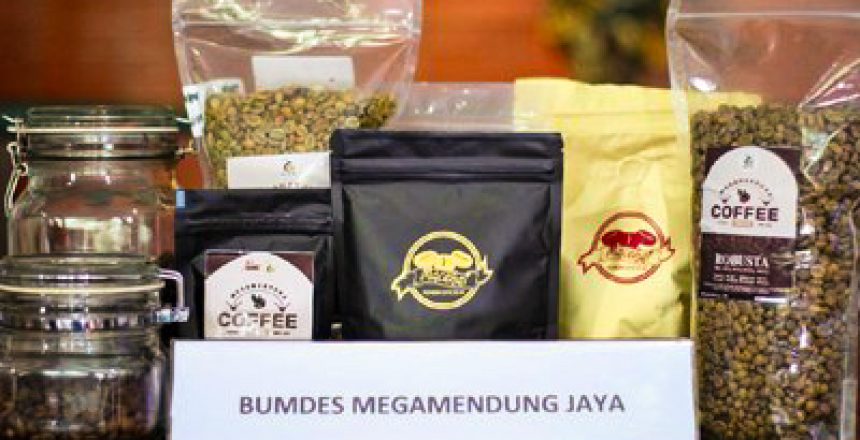 Kopi hasil dari BUM Desa Megamendung Jaya. Sumber Foto: CNN Indonesia