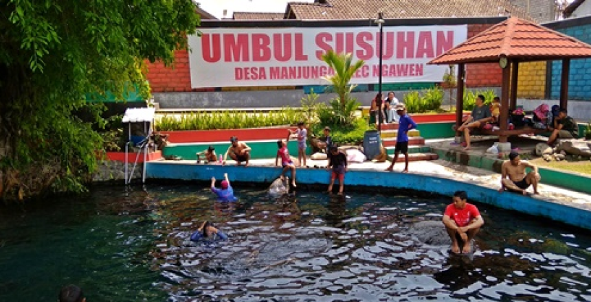 Destinasi Wisata Umbul Susuhan BUM Desa Mahanani. Sumber foto: website resmi manjungan.ngawen.klatenkab.go.id